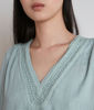 Picture of TAYLOR CELADON BEADED BLOUSE